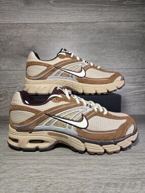 Nike Air Max Moto 2K Running Shoes Light British Tan Coconut Milk Mens Size 12